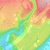 Canyon Ste-Anne topographic map, elevation, terrain