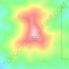 Hager Mountain topographic map, elevation, terrain