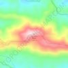 Comers Rock topographic map, elevation, terrain