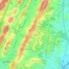 Alpine Heights topographic map, elevation, terrain