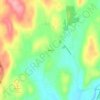 Market topographic map, elevation, terrain