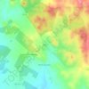 Freixo topographic map, elevation, terrain
