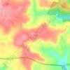 Flat Top topographic map, elevation, terrain