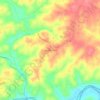 Little Richmond topographic map, elevation, terrain