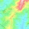 Trovoada topographic map, elevation, terrain
