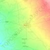 Patan topographic map, elevation, terrain