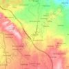 Pabelan topographic map, elevation, terrain