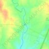 شلالات topographic map, elevation, terrain