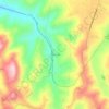 Ariano Scalo topographic map, elevation, terrain