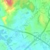 South Foxboro topographic map, elevation, terrain