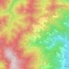 Migliana topographic map, elevation, terrain