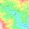Guájar Fondón topographic map, elevation, terrain