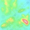 Bariki topographic map, elevation, terrain