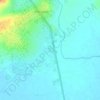 Kebridahar Logs Hub topographic map, elevation, terrain