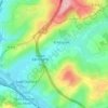Le Courtil des Sept Mesure topographic map, elevation, terrain