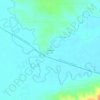 Beaverton topographic map, elevation, terrain