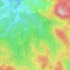 Herzman Mesa topographic map, elevation, terrain