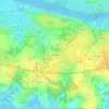 Le Pré Louiseau topographic map, elevation, terrain