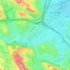 Saranap topographic map, elevation, terrain