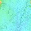 Buntong topographic map, elevation, terrain
