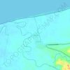 Mulatos topographic map, elevation, terrain