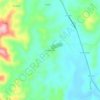 Poduco Alto topographic map, elevation, terrain