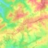 White City topographic map, elevation, terrain