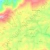 Forquilha topographic map, elevation, terrain