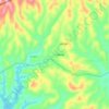 肖家老湾 topographic map, elevation, terrain