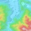 埔里 topographic map, elevation, terrain