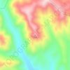 Dongba topographic map, elevation, terrain