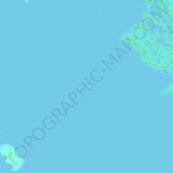 Gasparilla Sound topographic map, elevation, terrain