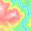 Esculca topographic map, elevation, terrain
