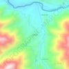 Anchalay topographic map, elevation, terrain