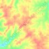 Eldridge topographic map, elevation, terrain