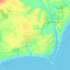 Sullivan Island topographic map, elevation, terrain