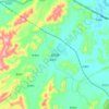Jinji topographic map, elevation, terrain