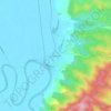 Kaitangata topographic map, elevation, terrain