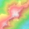 Mount Alice topographic map, elevation, terrain