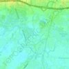 Citeureup topographic map, elevation, terrain