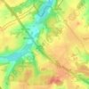 Champles topographic map, elevation, terrain