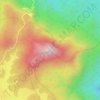 Thotupola Kanda topographic map, elevation, terrain