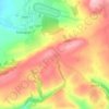 Pen Y Mynydd topographic map, elevation, terrain