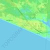 Rosemary Beach topographic map, elevation, terrain