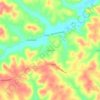 Marysville topographic map, elevation, terrain