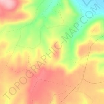 La Jarosa topographic map, elevation, terrain