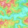 Spanishburg topographic map, elevation, terrain