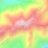 Mount Skokomish topographic map, elevation, terrain