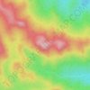 Sierra Alta de Agabama topographic map, elevation, terrain