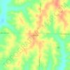 Martinsville topographic map, elevation, terrain